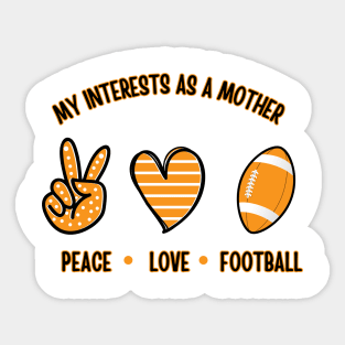 football mom Sticker